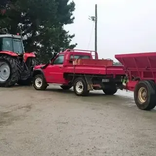 Albany Agricultural Contracting tractor, farm ute and equipment
